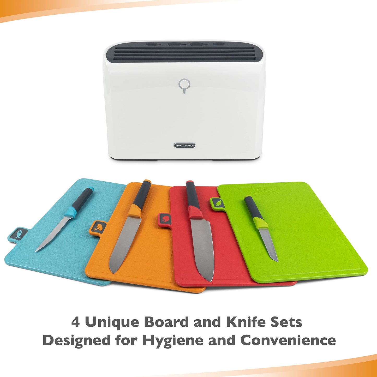 Smart Cutting Board and Knife Set